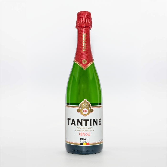 TANTINE DEMI-SEC Mousseux de Pommes 75 cl Alc 12.5°